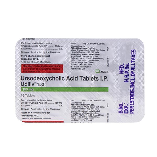 Udiliv 150mg Tablet 15'S