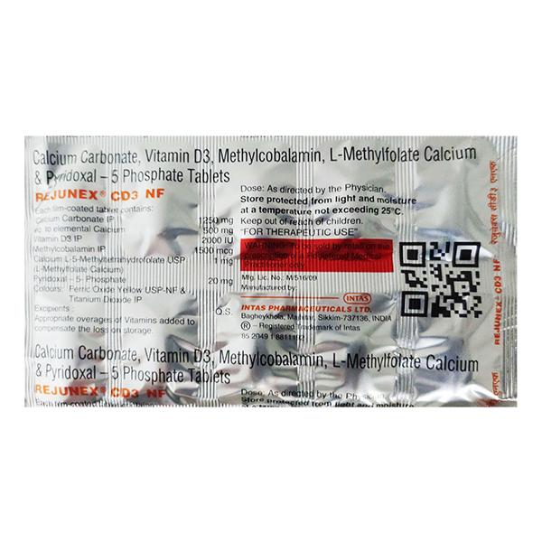 REJUNEX CD3 NF Tablet 10's