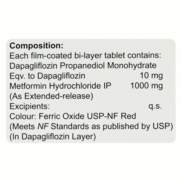 GLUFLOZIN MF FORTE Tablet 15's