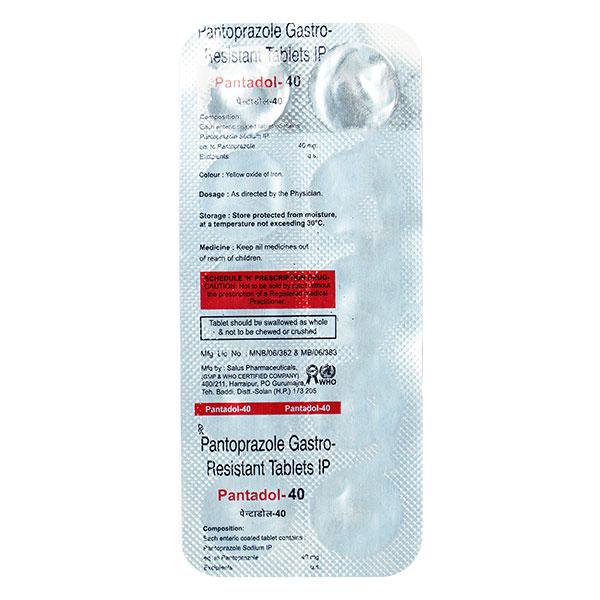 PANTADOL 40 Tablet 10's