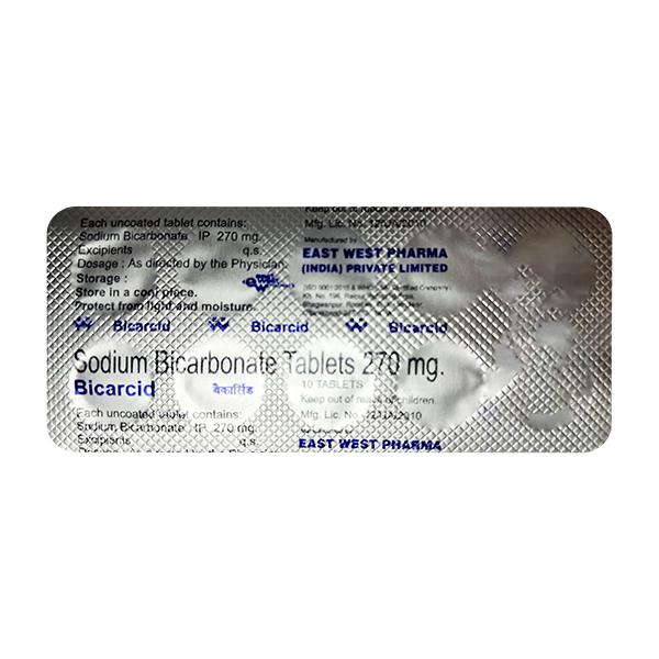Bicarcid Tablet 10'S