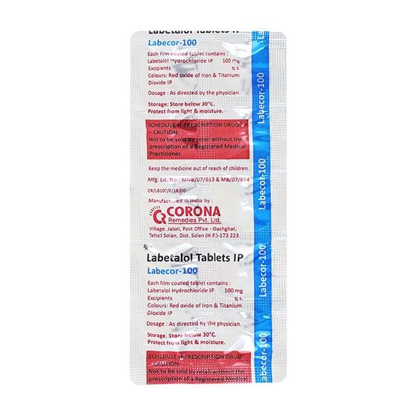 Labecor 100mg Tablet 10'S