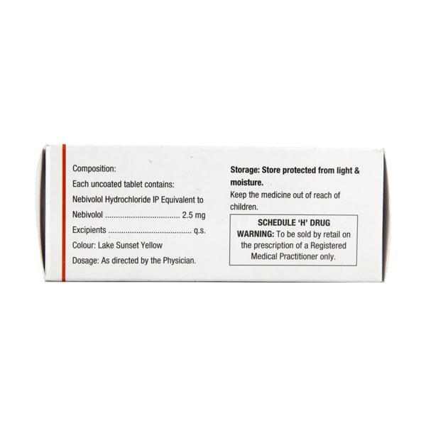 Nebizok 2.5mg Tablet 10'S