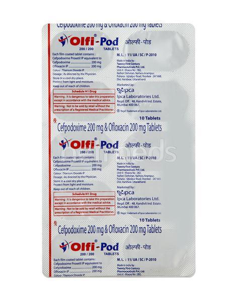 Olfi Pod 200/200mg Tablet 10'S