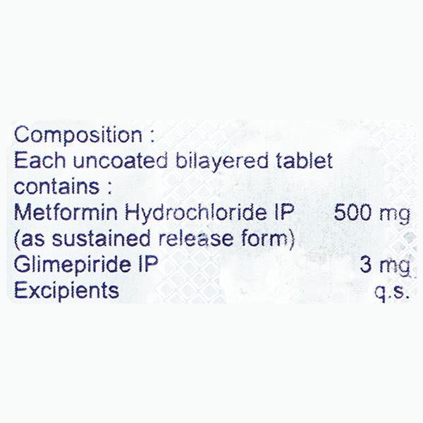 APRIGLIM M 3mg Tablet 15's