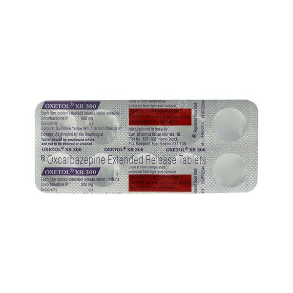 Oxetol XR 300mg Tablet 10'S