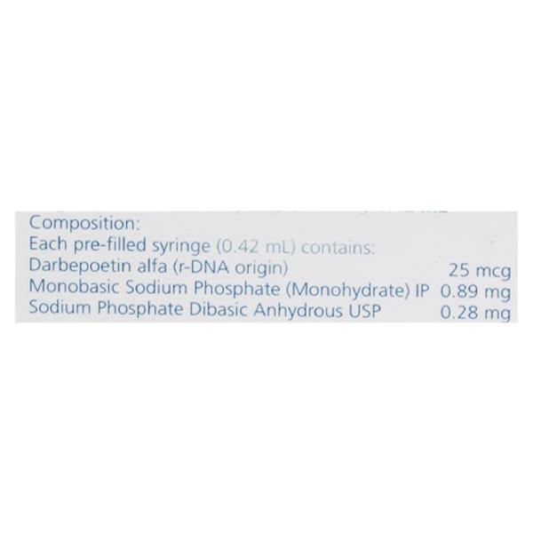 Bionesp 25Mcg Injection(Pfs) 1'S