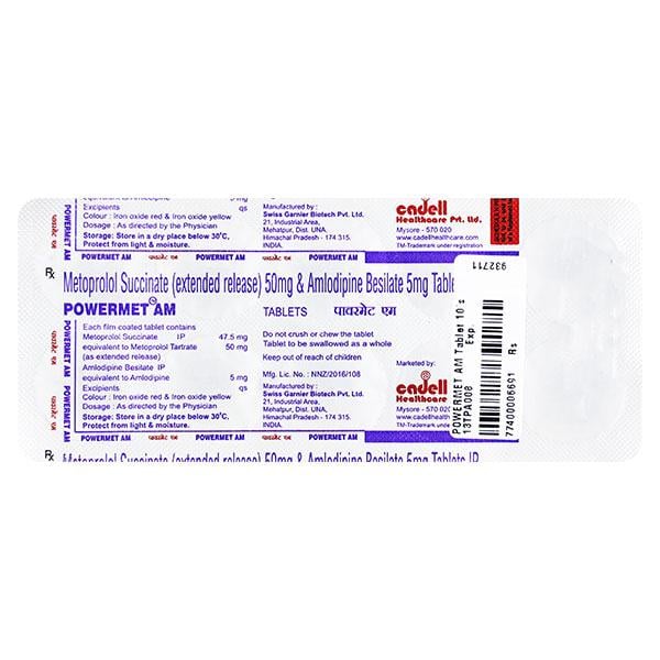 POWERMET AM Tablet 10's