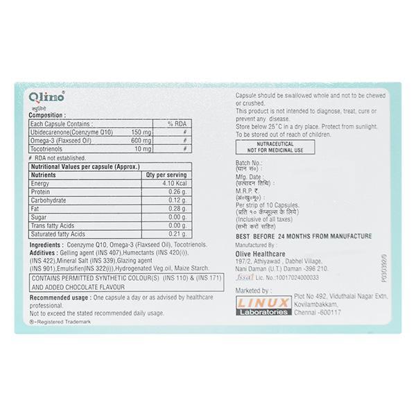 Qlino Capsule 10'S
