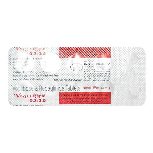 VOGLI RAPID 0.3/2 Tablet 10's