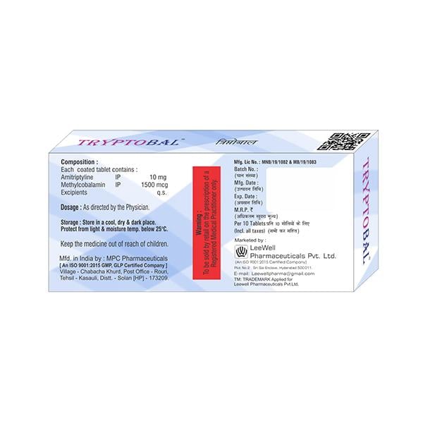 TRYPTOBAL Tablet 10's