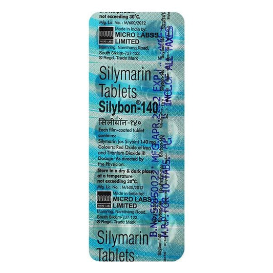 Silybon 140mg Tablet 10'S