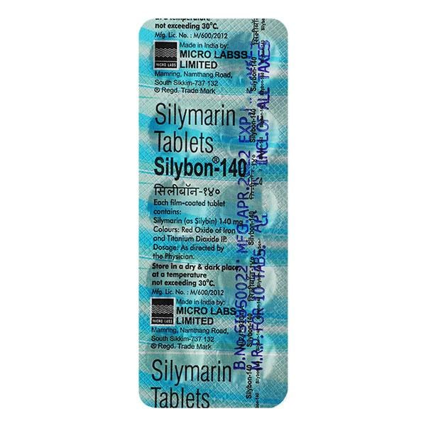 Silybon 140mg Tablet 10'S