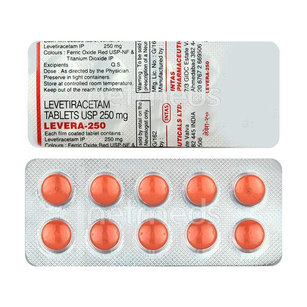 Levera 250mg Tablet 10'S