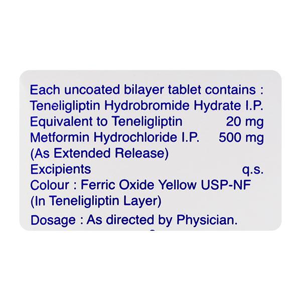 Teneza M 500mg Tablet 10'S