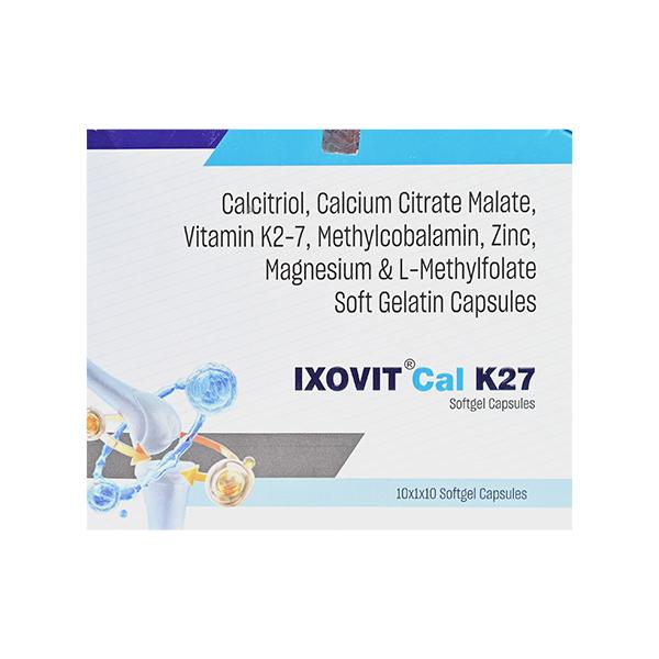 IXOVIT CAL K27 Softgel Capsule 10's