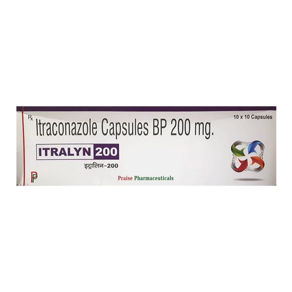 ITRALYN 200 Capsule 10's
