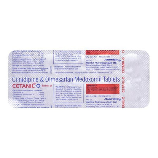 Cetanil O Tablet 10'S