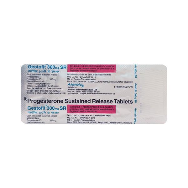 Gestofit SR 300mg Tablet 10'S