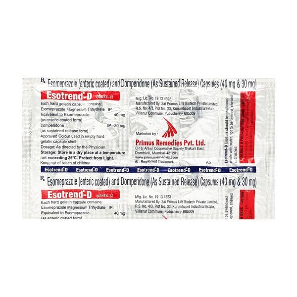 ESOTREND D Capsule 10's