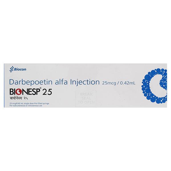 Bionesp 25Mcg Injection(Pfs) 1'S