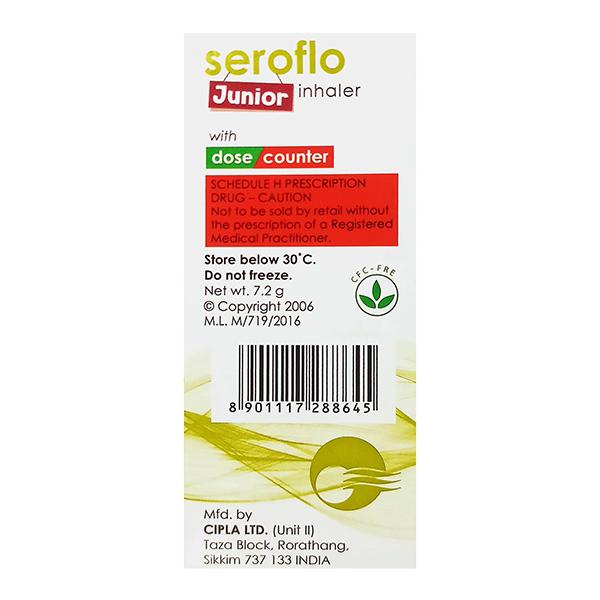 SEROFLO JUNIOR Inhaler 120md