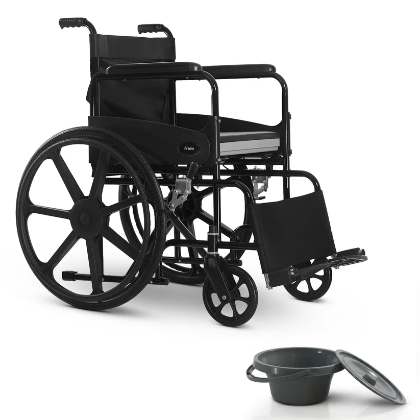 Frido 2-in-1 Foldable Wheelchair