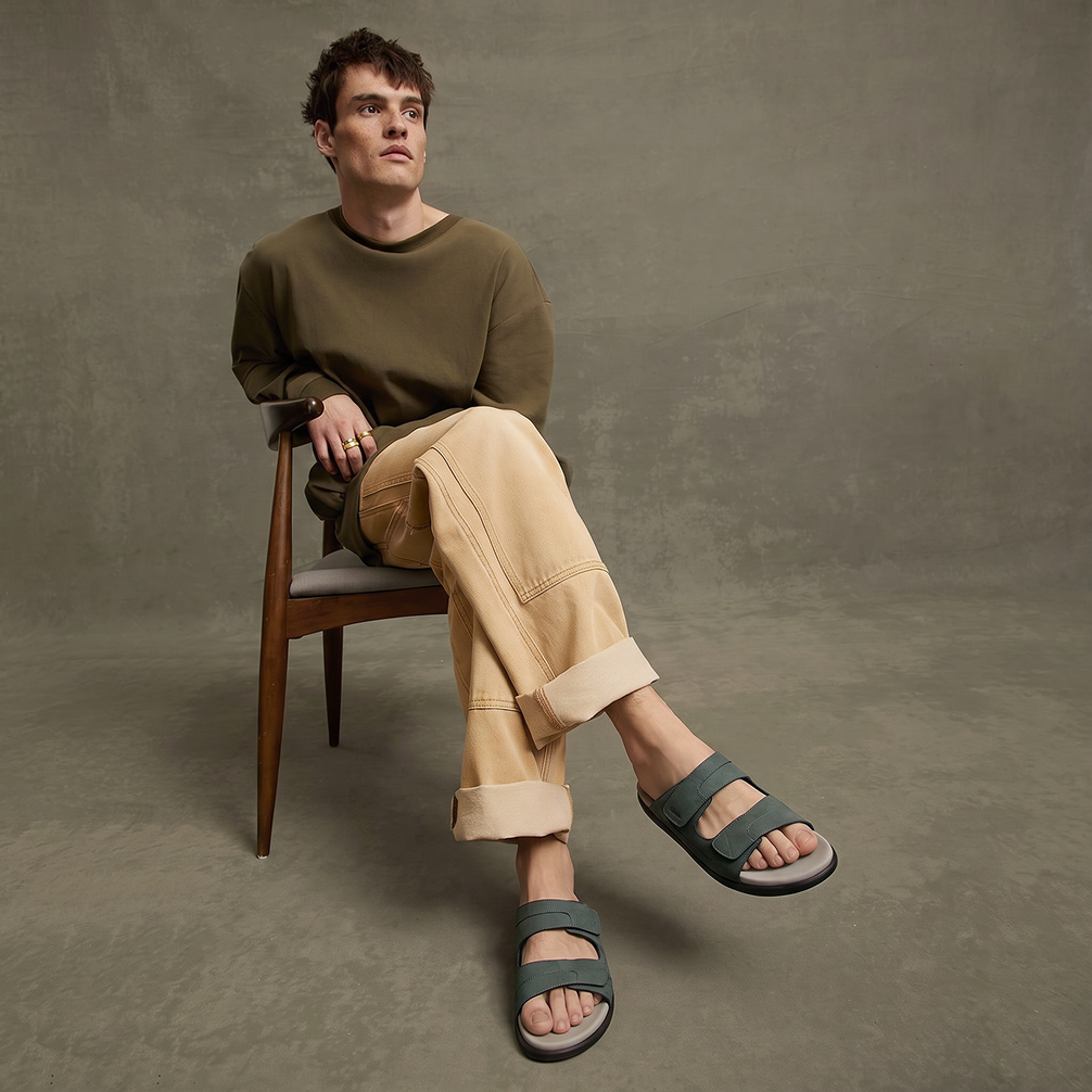 Frido Men's Comfort Dual Strap Sandals - Frido view 2