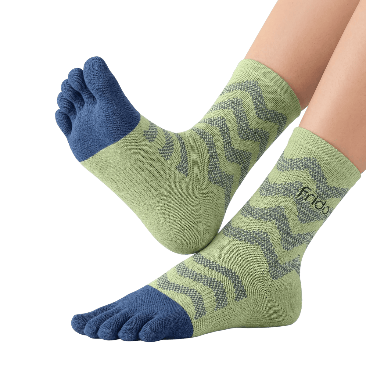 Frido Five Toe Socks - Patterned - Frido view 3