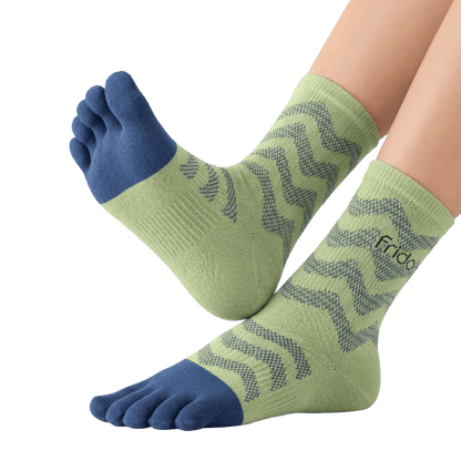 Frido Five Toe Socks - Patterned - Frido view 3