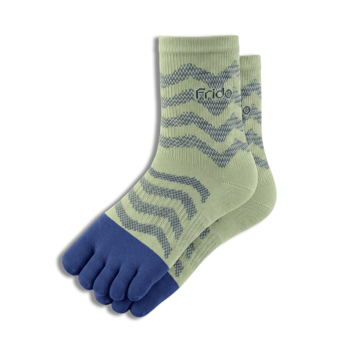 Frido Five Toe Socks - Patterned - Frido