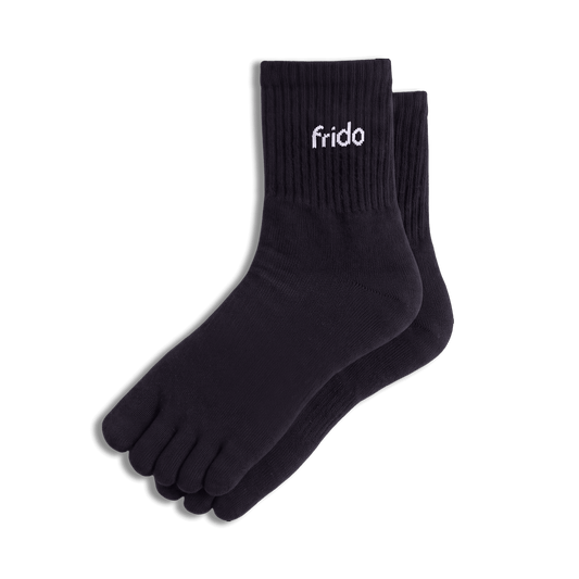 Frido Five Toe Socks - Solid - Frido