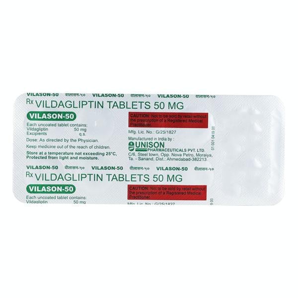 VILASON 50 Tablet 10's