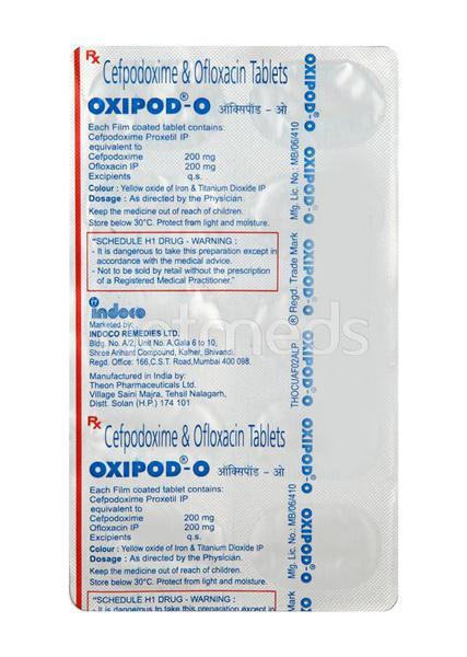 Oxipod O Tablet 10'S