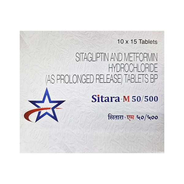 SITARA M 50/500 Tablet 15's