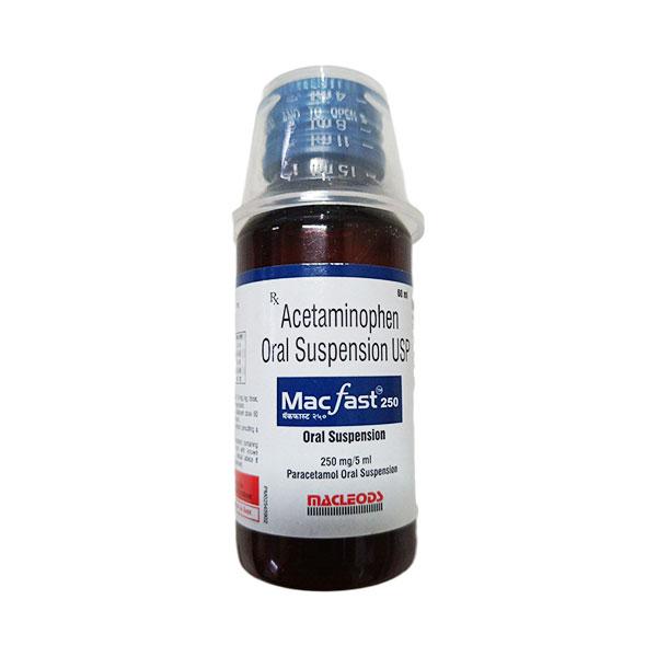Macfast 250mg Suspension 60ml