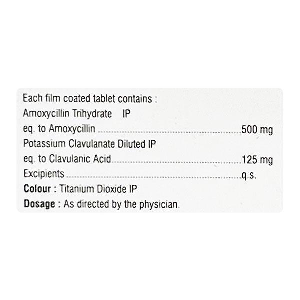 COMBILOX CV 625 Tablet 10's