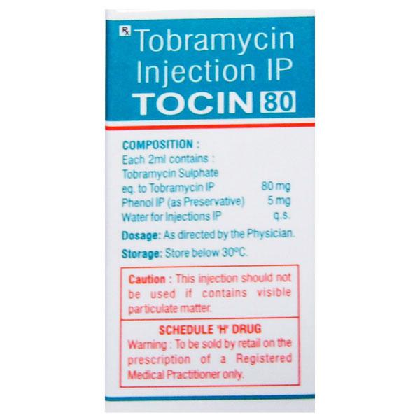 TOCIN 80mg Injection 2ml