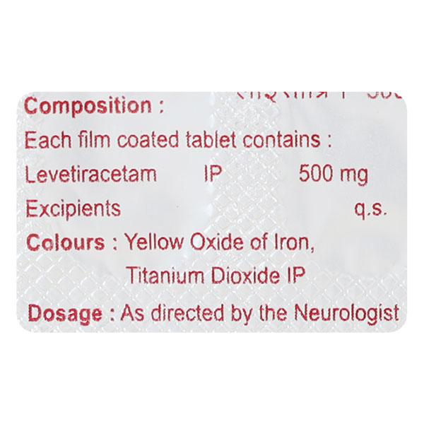 Lysiprin 500mg Tablet 10'S