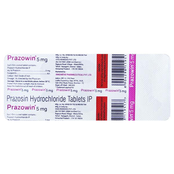 PRAZOWIN 5 Tablet 10's