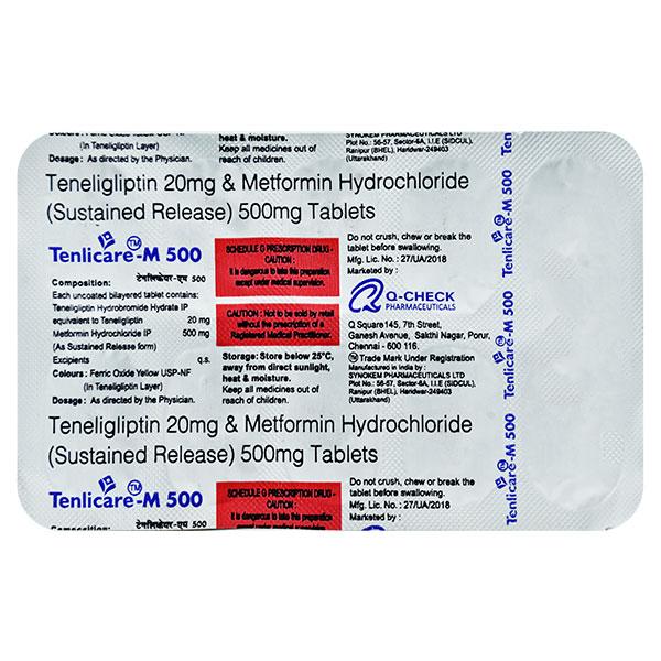 TENLICARE M Tablet 10's