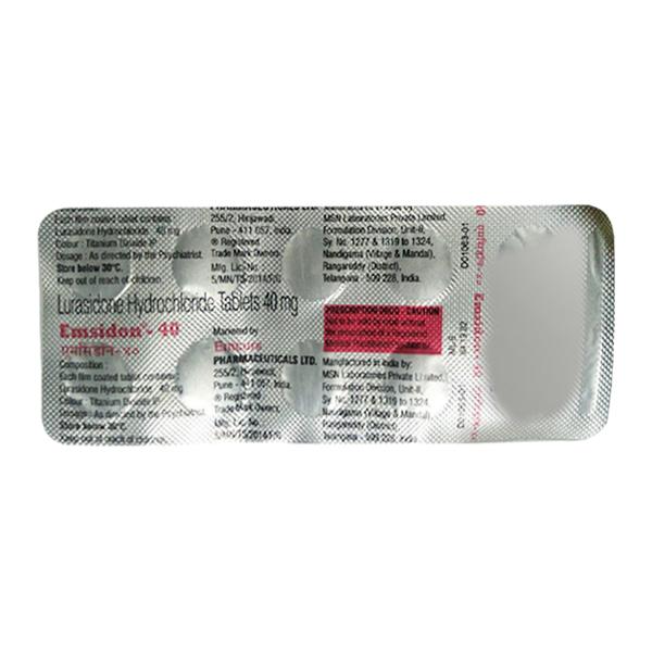 Emsidon 40mg Tablet 10'S