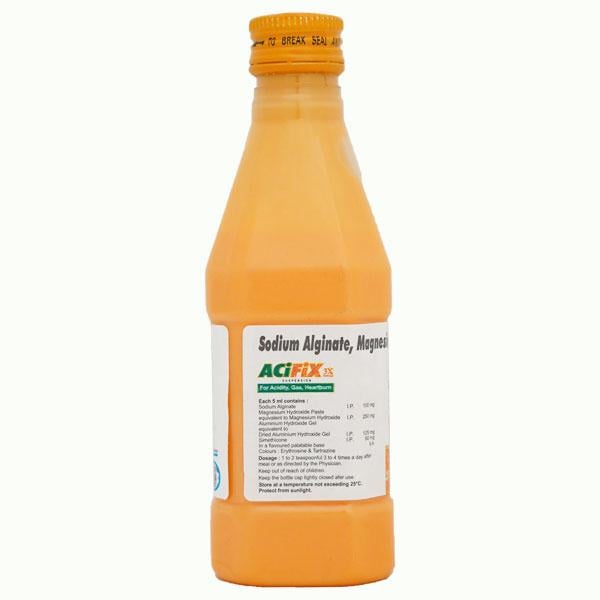 ACIFIX 3X SUGAR FREE ORANGE FLAVOURED Suspension 180ml