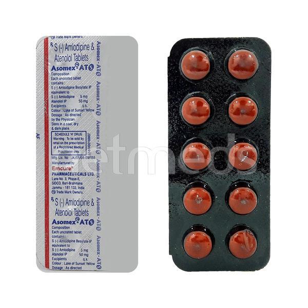 Asomex AT 5mg Tablet 10'S