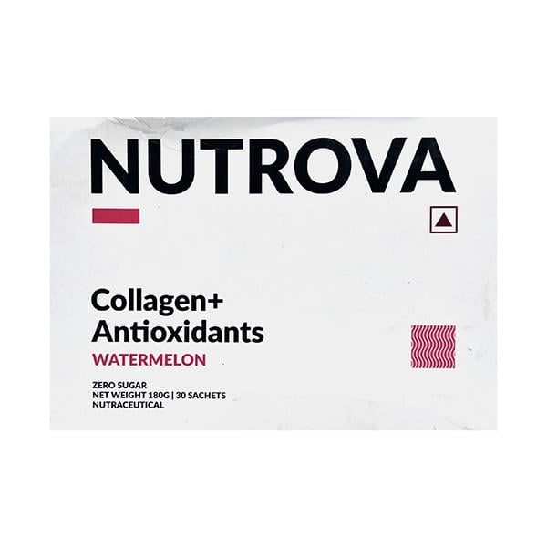 NUTROVA COLLAGEN + ANTIOXIDANTS WATERMELON Sachet 30's