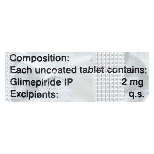 Glimiprex 2mg Tablet 10'S
