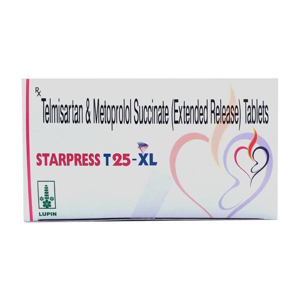 Starpress T XL 25mg Tablet 10'S