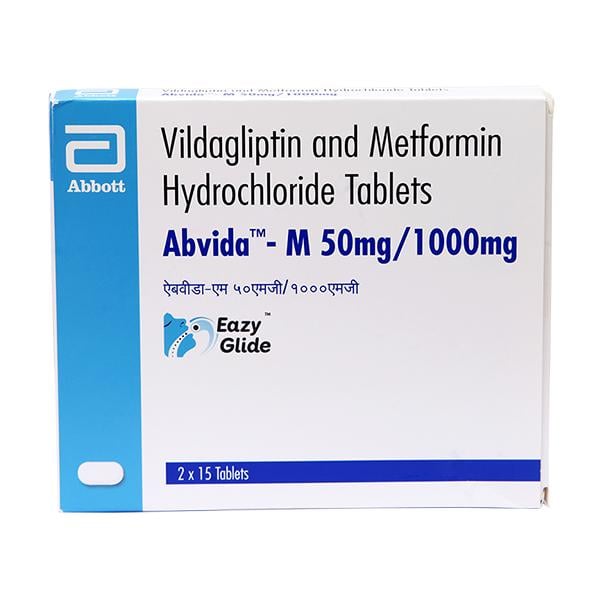 ABVIDA M 50/1000mg Tablet 15's