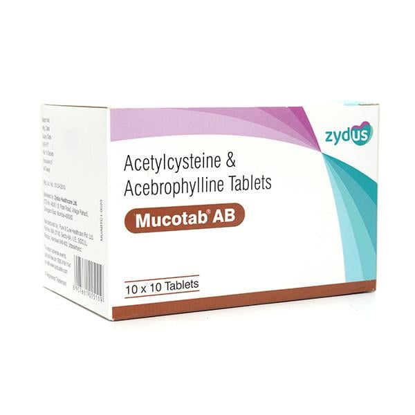 MUCOTAB AB Tablet 10's