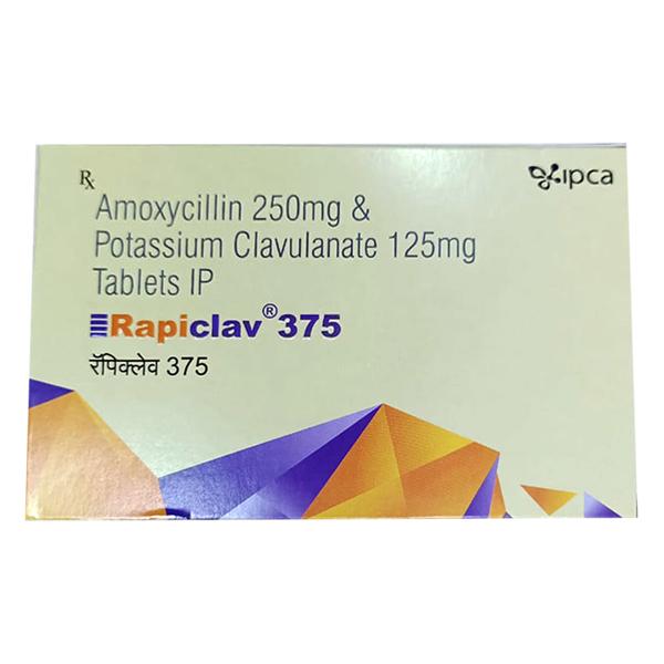 Rapiclav 375 Tablet 10'S